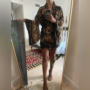 Spell & the Gypsy Butterfly Short Robe Firefly